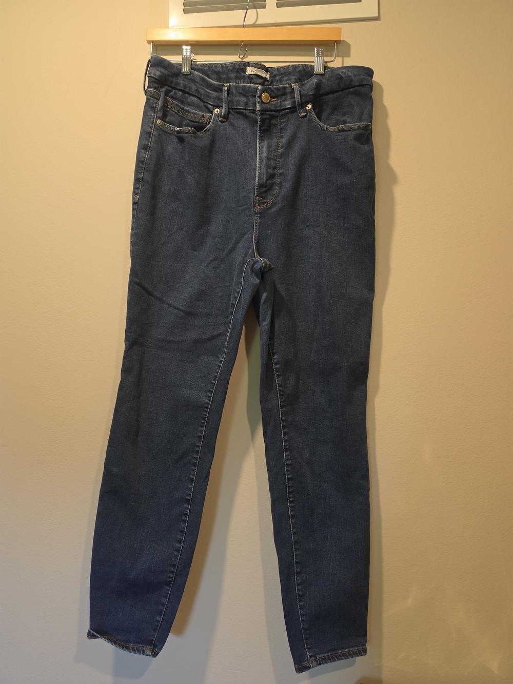 Good American Always Fits Good Legs Skinny High-Rise Jeans Size 14-18